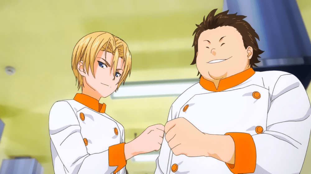 Aldini Brothers. Photo Taken from: http://shokugekinosoma.wikia.com/wiki/Takumi_Aldini?file=Takumi_and_Isami_pass_Hinako%27s_test.png
